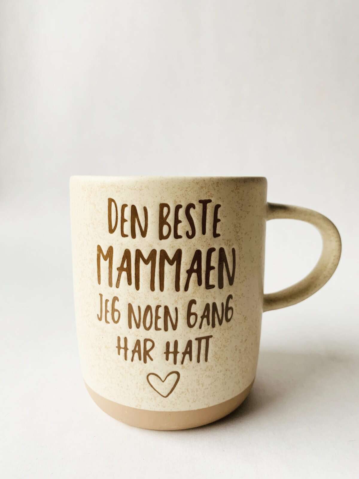 Krus h 9,5 cm "Den beste mammaen"